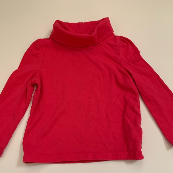 Carters Jean jacket and pink turtle neck sz 12 mth - Picture 4 of 5